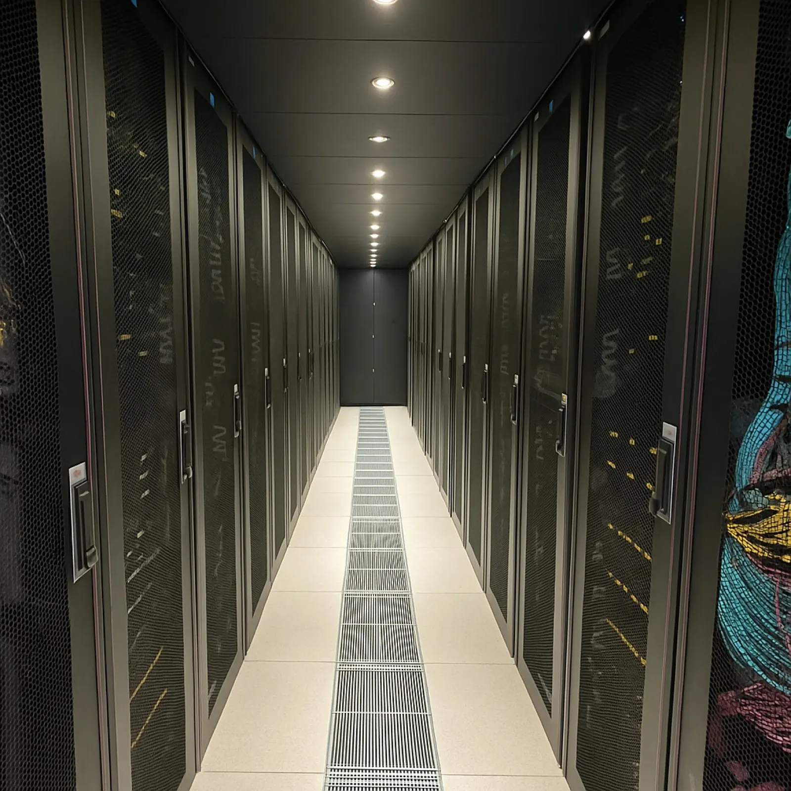 THG1 cabinet aisle
