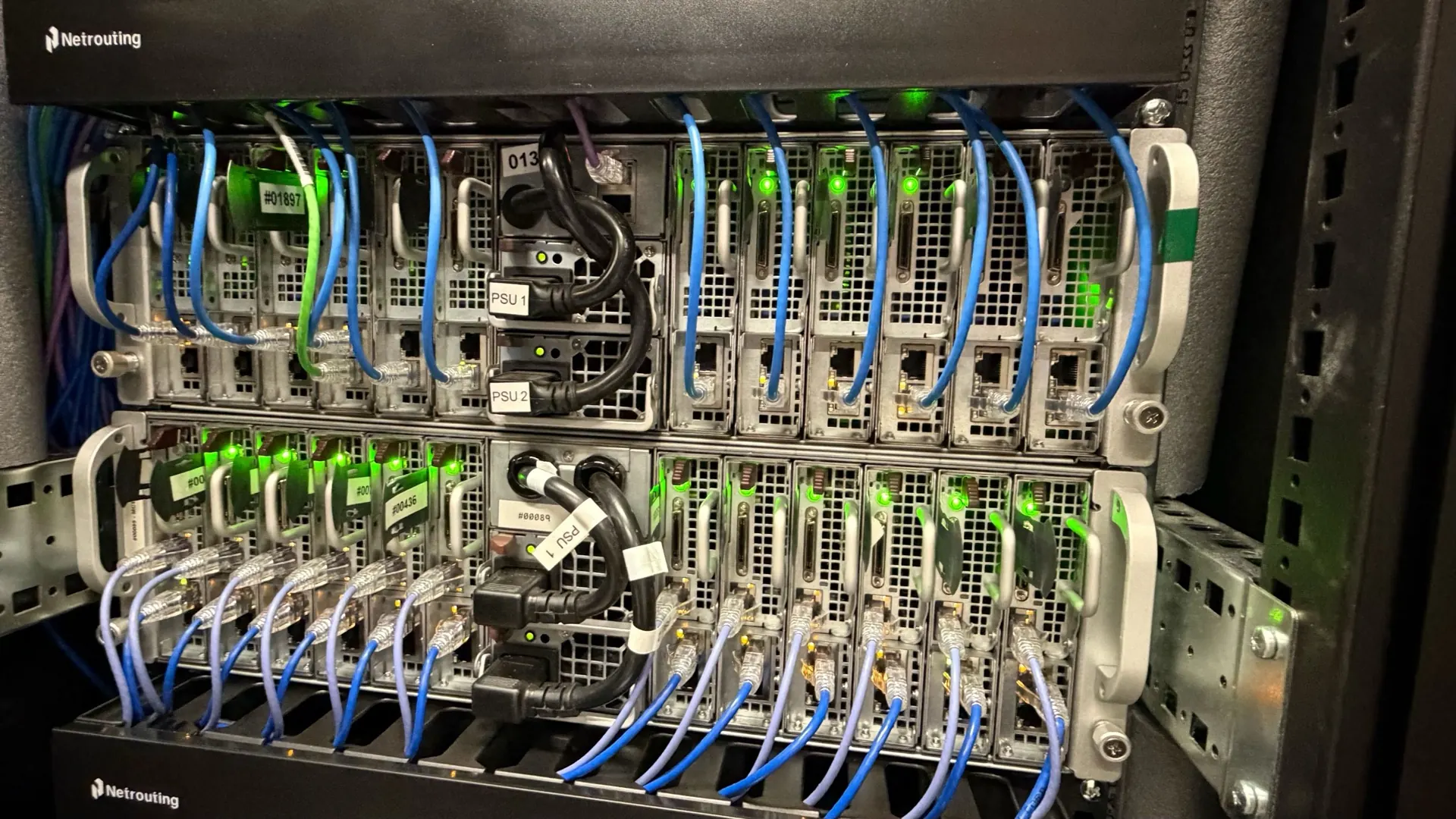 Netrouting AS6206 routers at THG1